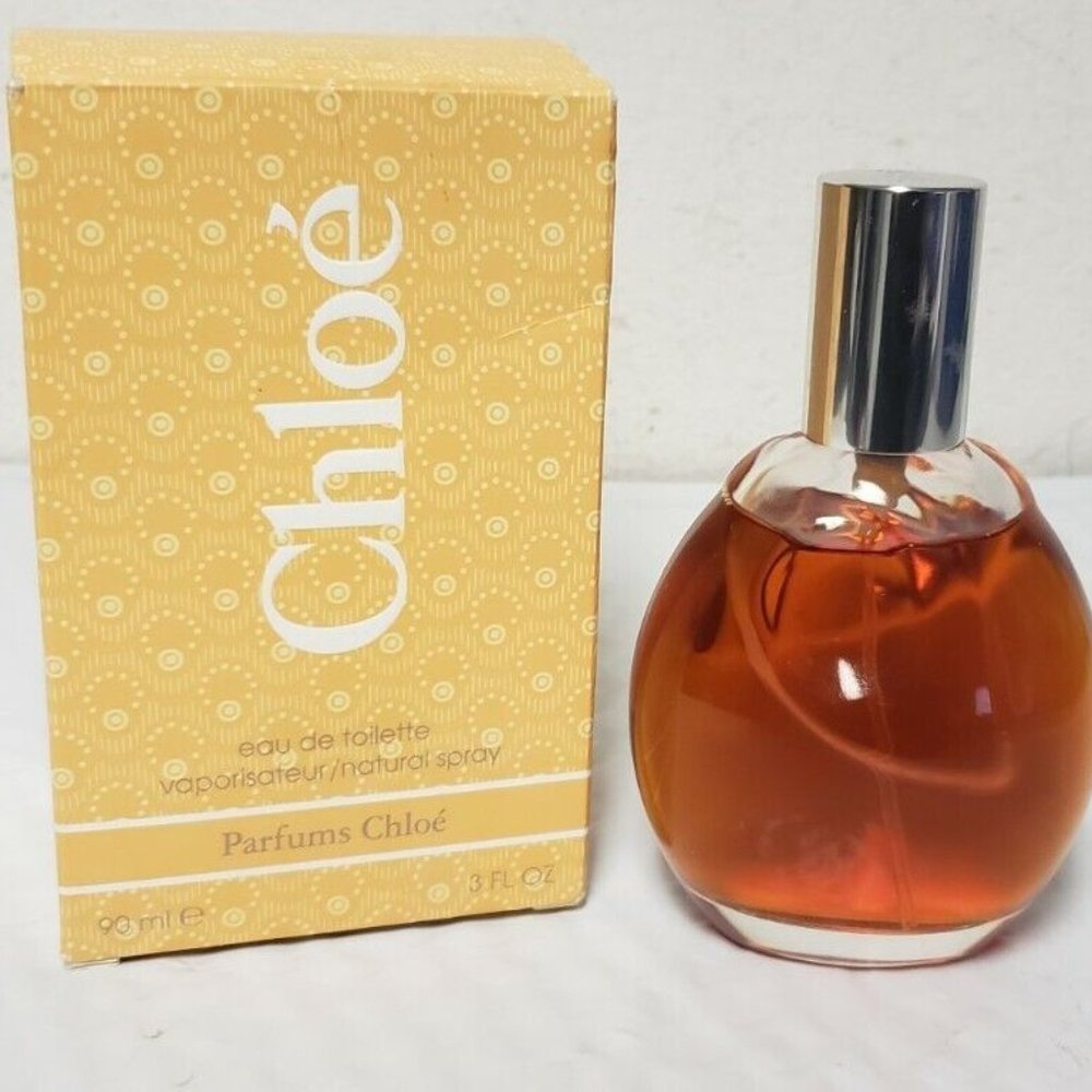 CHLOE CLASSIC FOR WOMEN BY CHLOE - 3FL OZ 90ML EDT SPRAY NOB - RARE